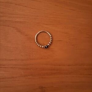 Pandora Sea Blue Beaded Ring